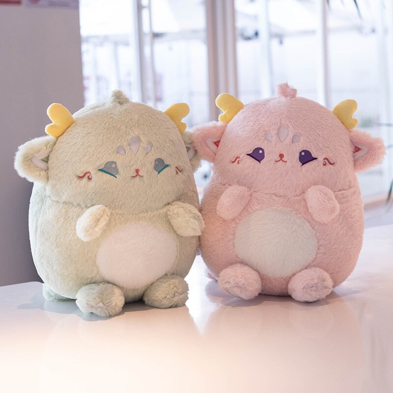 Kawaii Pastel Chubby Deer Plush-Kawaii Dream