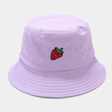 Kawaii Pastel Fruit Bucket Hat-Kawaii Dream