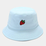 Kawaii Pastel Fruit Bucket Hat-Kawaii Dream