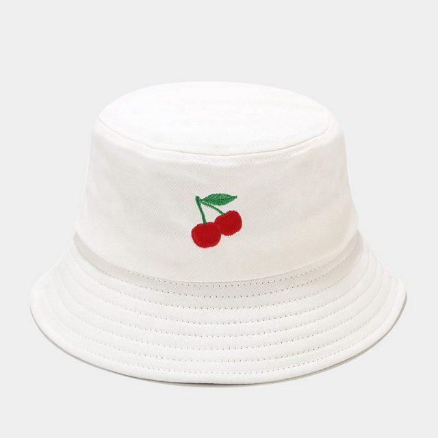 Kawaii Pastel Fruit Bucket Hat-Kawaii Dream