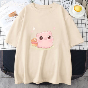 Kawaii Piggy Unisex Tee-Kawaii Dream