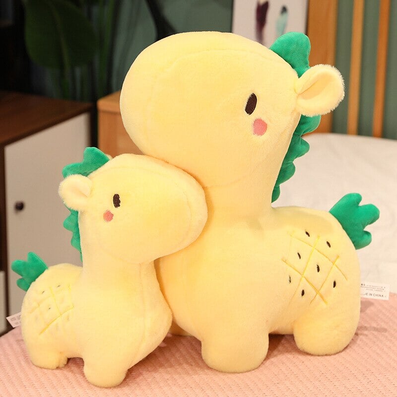 Kawaii Pineapple Giraffe Plush-Kawaii Dream