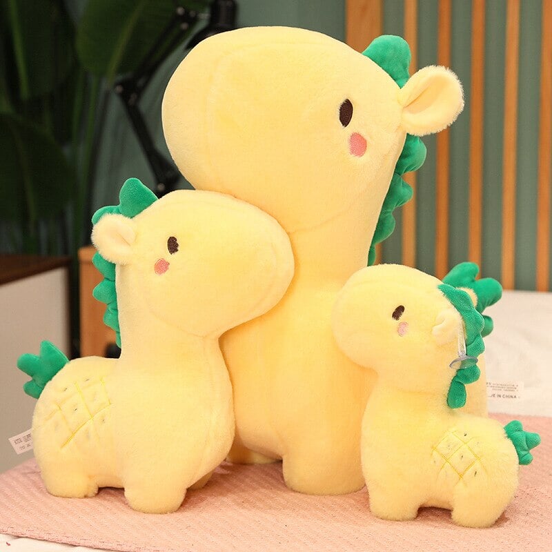 Kawaii Pineapple Giraffe Plush-Kawaii Dream