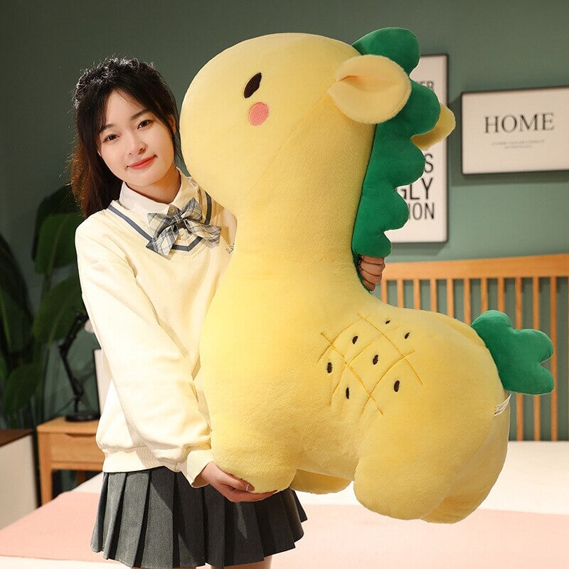 Kawaii Pineapple Giraffe Plush-Kawaii Dream