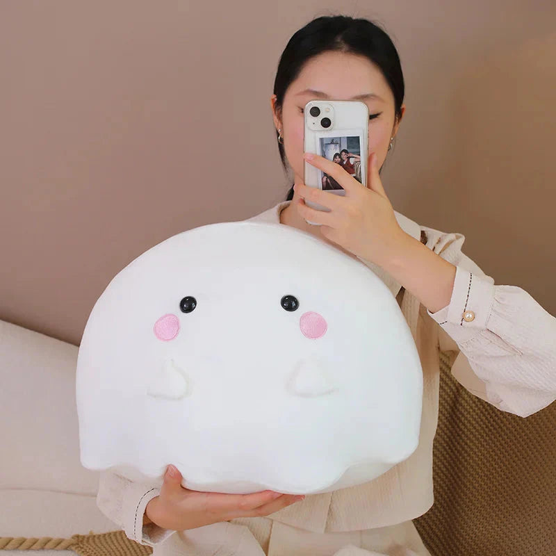 Kawaii Purple White Ghost Plushies-Kawaii Dream