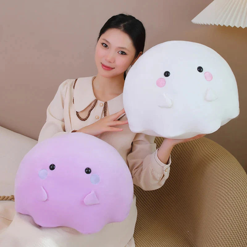 Kawaii Purple White Ghost Plushies-Kawaii Dream