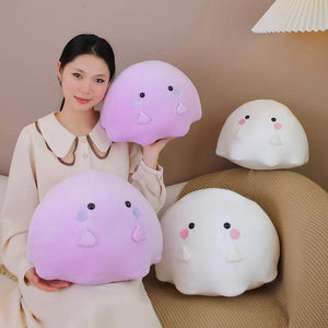 Kawaii Purple White Ghost Plushies-Kawaii Dream