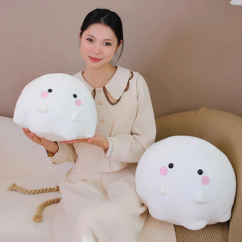 Kawaii Purple White Ghost Plushies-Kawaii Dream