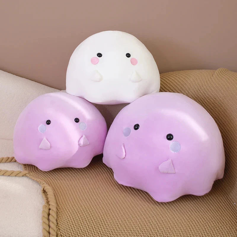 Kawaii Purple White Ghost Plushies-Kawaii Dream