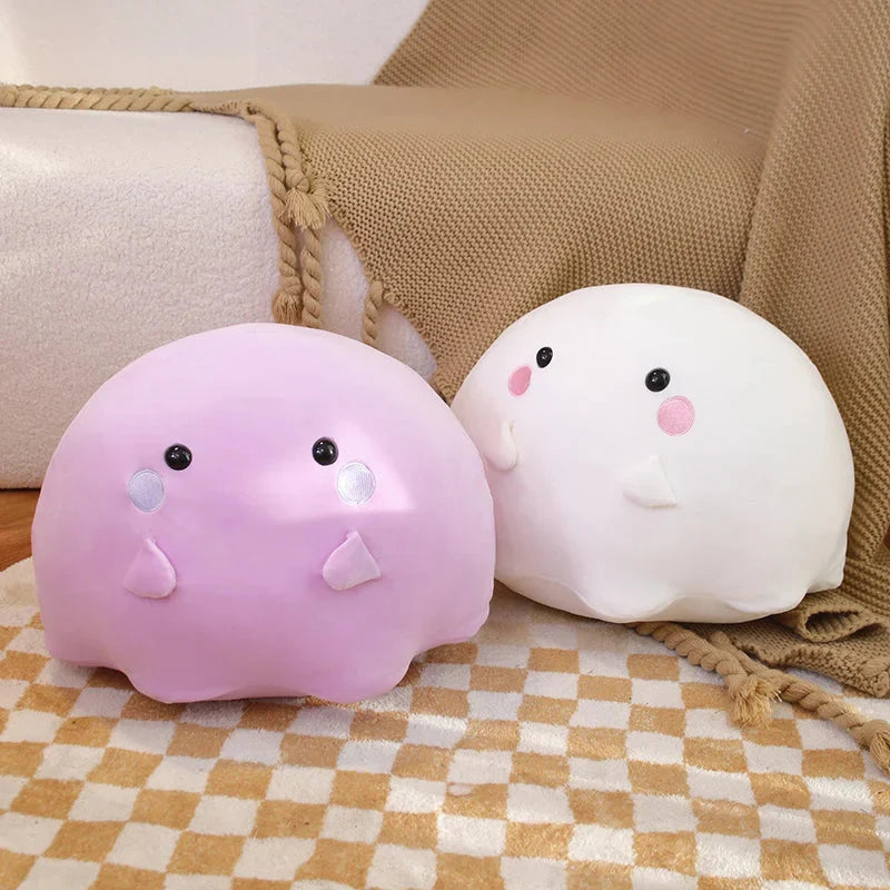 Kawaii Purple White Ghost Plushies-Kawaii Dream