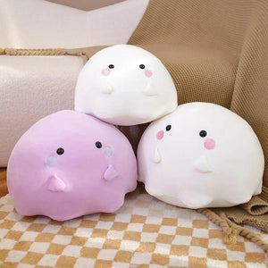 Kawaii Purple White Ghost Plushies-Kawaii Dream