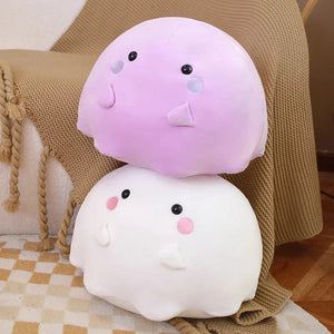 Kawaii Purple White Ghost Plushies-Kawaii Dream