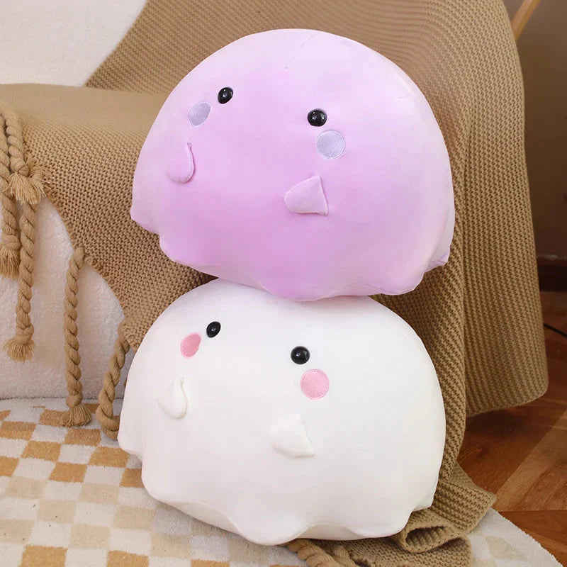 Kawaii Purple White Ghost Plushies-Kawaii Dream