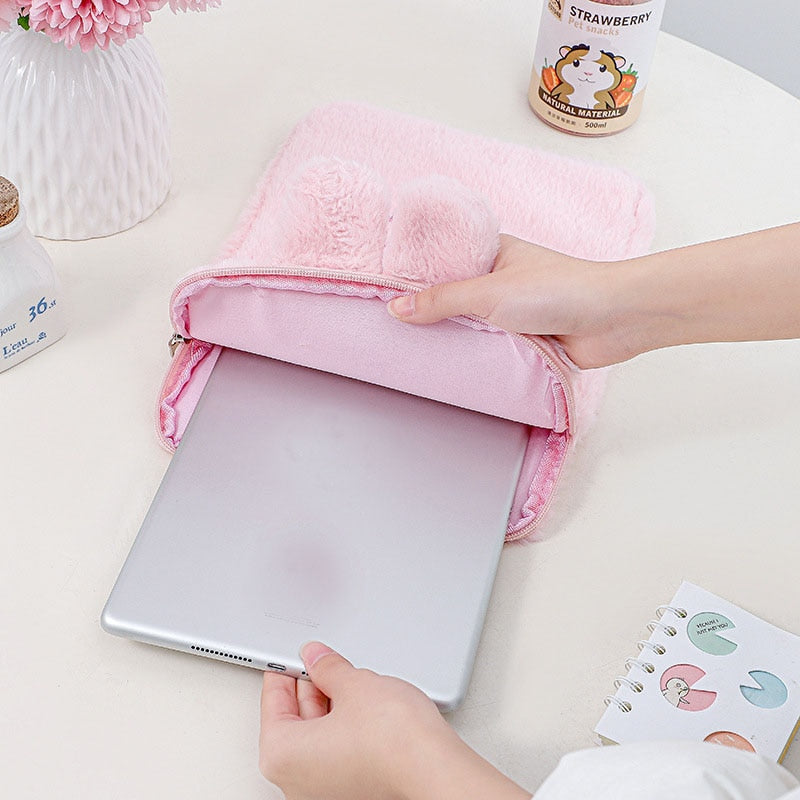 Kawaii Rabbit & Bear iPad Case Pouch Cover-Kawaii Dream