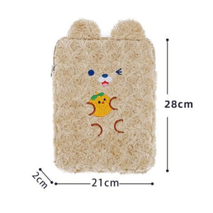 Kawaii Rabbit & Bear iPad Case Pouch Cover-Kawaii Dream