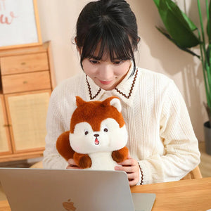 Kawaii Red Squirrel Acorn Plushie-Kawaii Dream