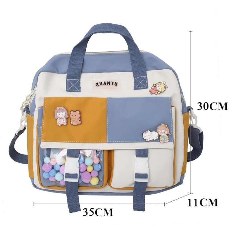 Kawaii School Backpack & Shoulder Bag-Kawaii Dream