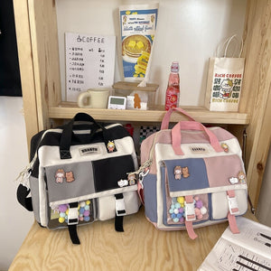 Kawaii School Backpack & Shoulder Bag-Kawaii Dream