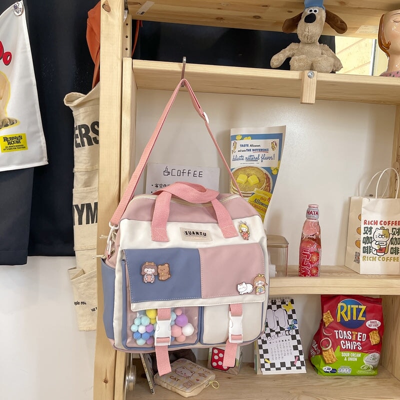 Kawaii School Backpack & Shoulder Bag-Kawaii Dream