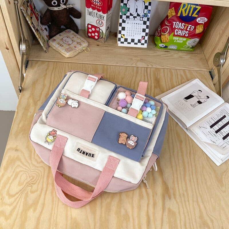 Kawaii School Backpack & Shoulder Bag-Kawaii Dream