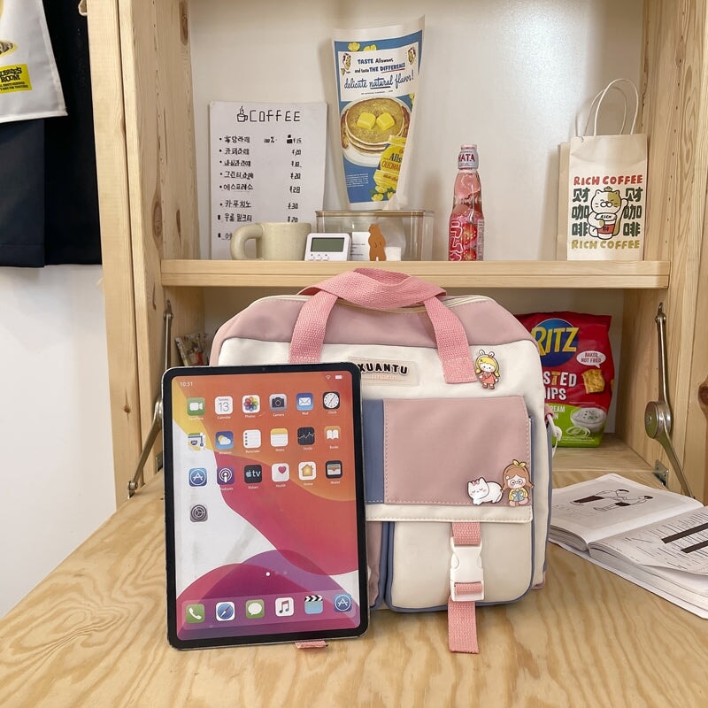 Kawaii School Backpack & Shoulder Bag-Kawaii Dream