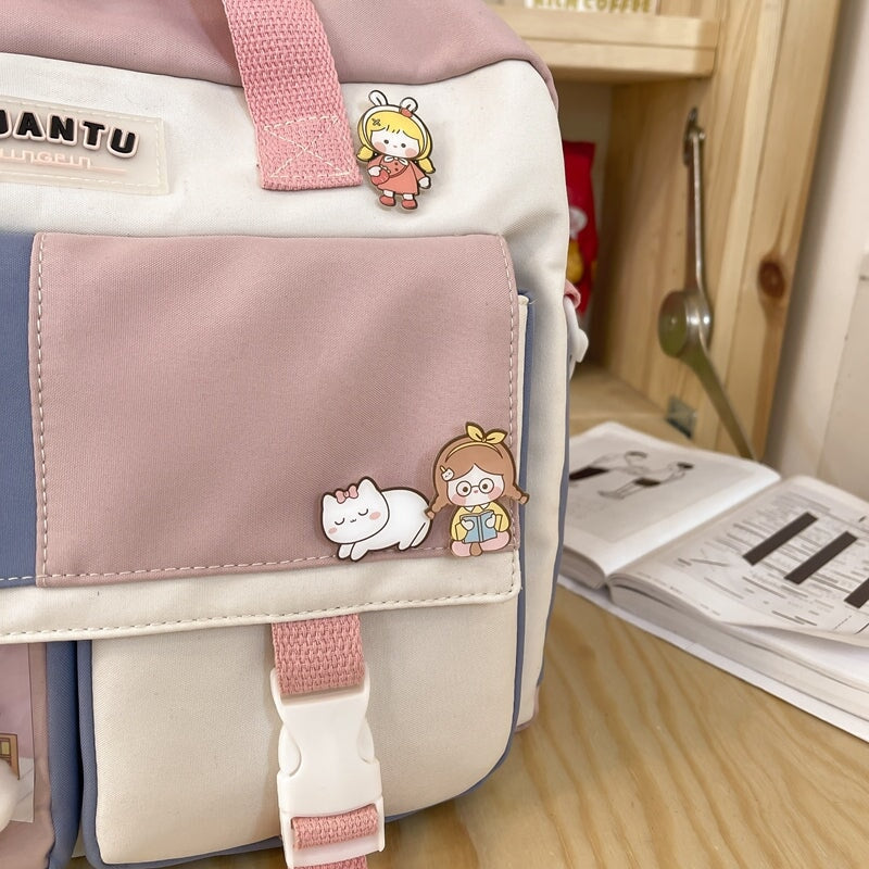 Kawaii School Backpack & Shoulder Bag-Kawaii Dream