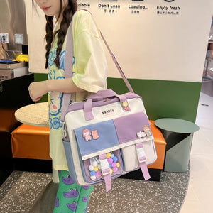 Kawaii School Backpack & Shoulder Bag-Kawaii Dream