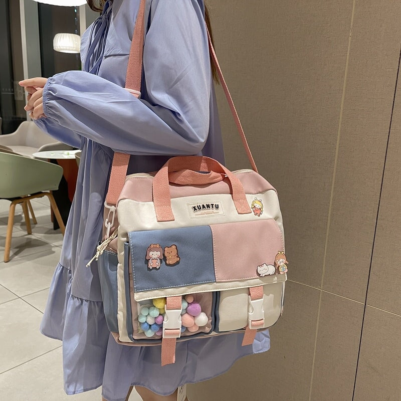 Kawaii School Backpack & Shoulder Bag-Kawaii Dream