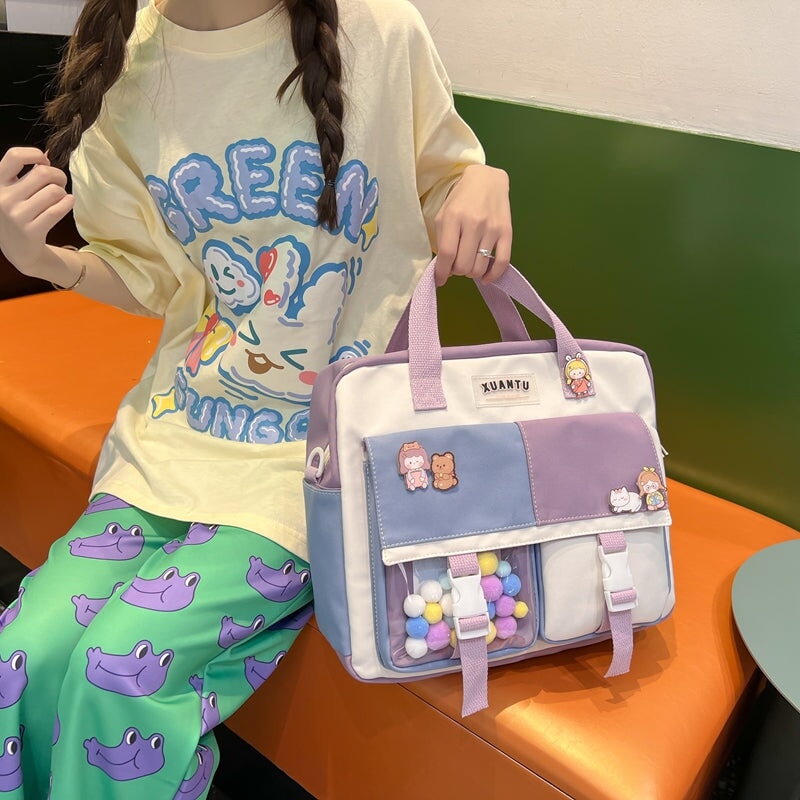 Kawaii School Backpack & Shoulder Bag-Kawaii Dream