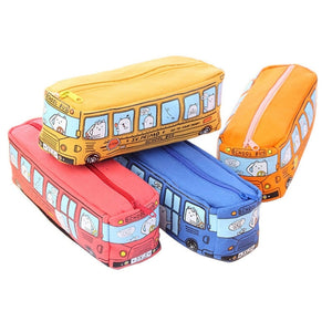 Kawaii School Bus Pencil Case-Kawaii Dream