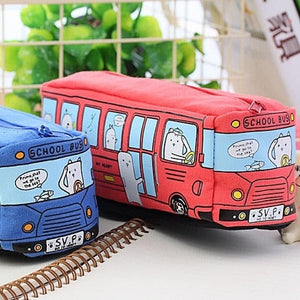 Kawaii School Bus Pencil Case-Kawaii Dream