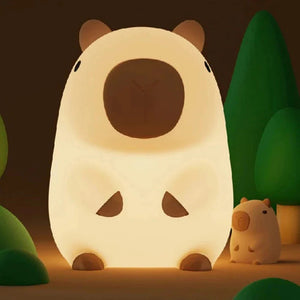Kawaii Sitting Capybara LED Night Light-Kawaii Dream