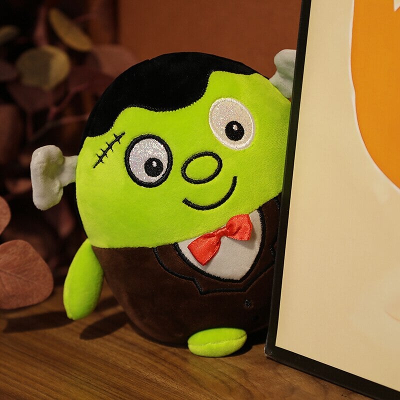 Kawaii Skeleton Pumpkin Zombie Frankenstein Vampire Halloween Plushies-Kawaii Dream