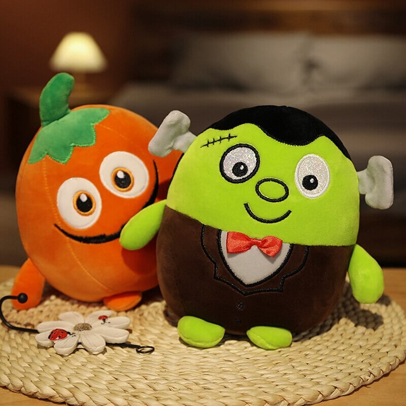 Kawaii Skeleton Pumpkin Zombie Frankenstein Vampire Halloween Plushies-Kawaii Dream