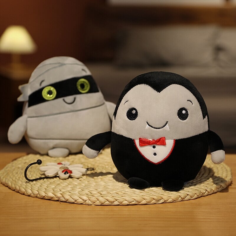 Kawaii Skeleton Pumpkin Zombie Frankenstein Vampire Halloween Plushies-Kawaii Dream