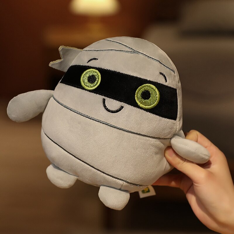 Kawaii Skeleton Pumpkin Zombie Frankenstein Vampire Halloween Plushies-Kawaii Dream