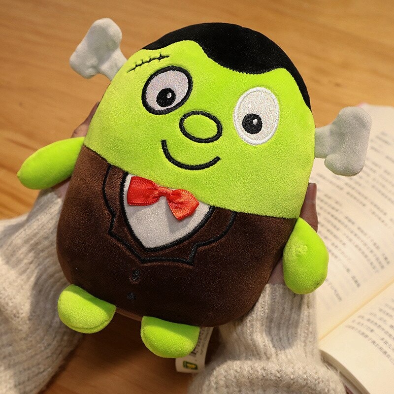 Kawaii Skeleton Pumpkin Zombie Frankenstein Vampire Halloween Plushies-Kawaii Dream