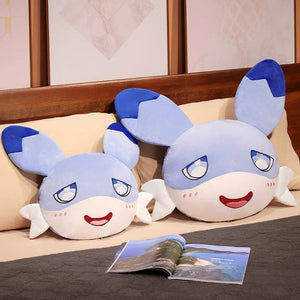 Kawaii Sofi Blue Dragon Pillow Blanket Plushie Combo-Kawaii Dream