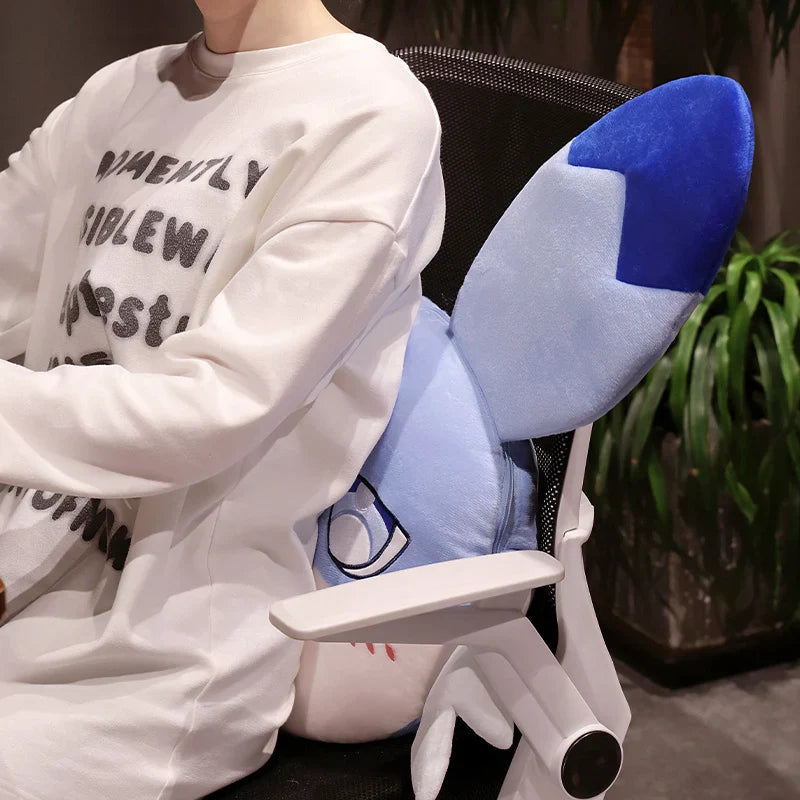 Kawaii Sofi Blue Dragon Pillow Blanket Plushie Combo-Kawaii Dream