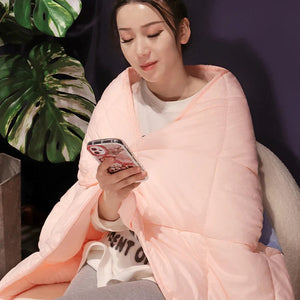 Kawaii Sofi Blue Dragon Pillow Blanket Plushie Combo-Kawaii Dream