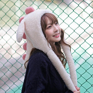 Kawaii Spiky Dinosaur Plush Hat-Kawaii Dream