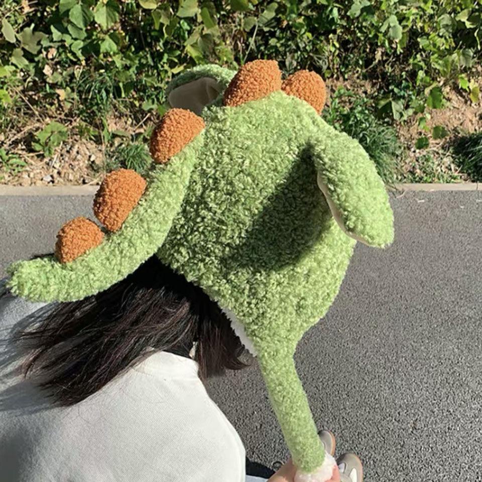 Kawaii Spiky Dinosaur Plush Hat-Kawaii Dream