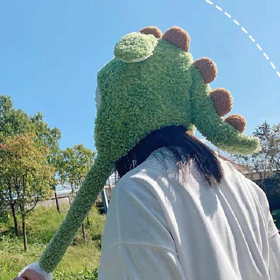 Kawaii Spiky Dinosaur Plush Hat-Kawaii Dream