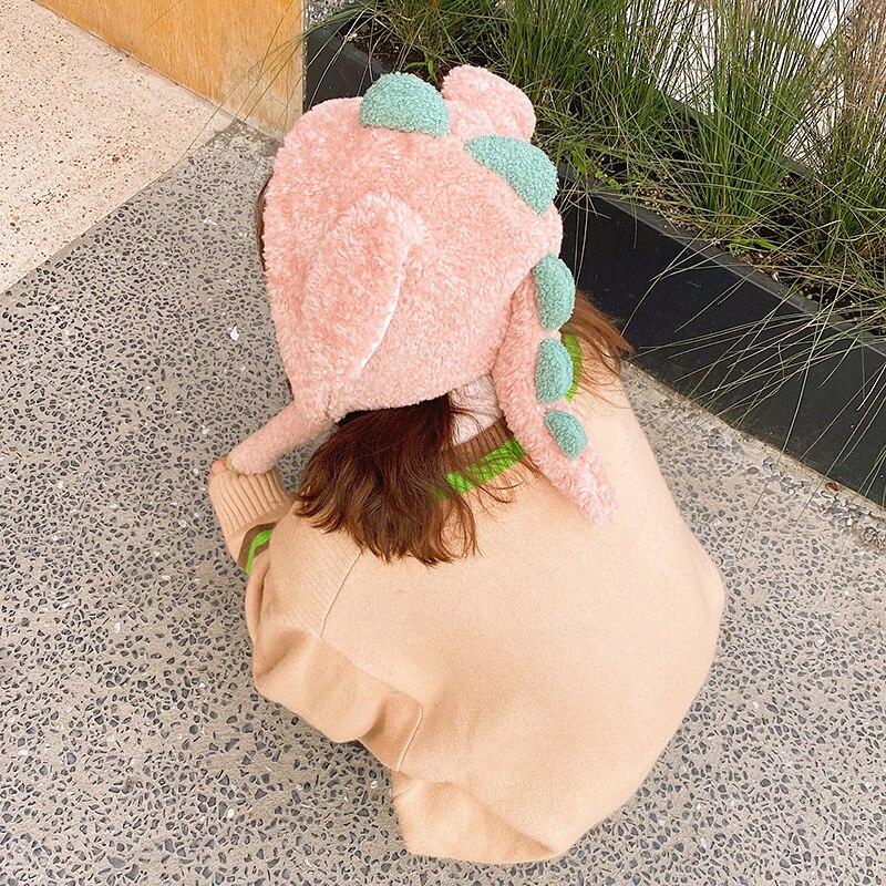 Kawaii Spiky Dinosaur Plush Hat-Kawaii Dream