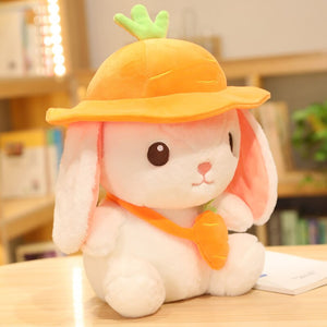 Kawaii White Adventure Bunny Plushies Family-Kawaii Dream