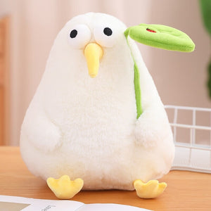 Kawaii White Kiwi Bird Plushie-Kawaii Dream