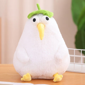 Kawaii White Kiwi Bird Plushie-Kawaii Dream