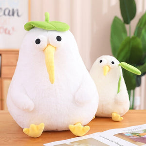 Kawaii White Kiwi Bird Plushie-Kawaii Dream