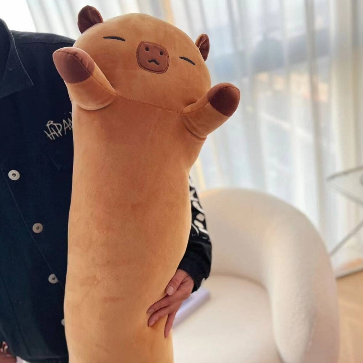 Kawaiies® Long Snuggly Chai Red Panda Axolotl Capybara Plushies-Kawaii Dream