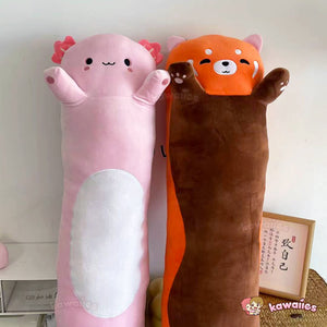 Kawaiies® Long Snuggly Chai Red Panda Axolotl Capybara Plushies-Kawaii Dream